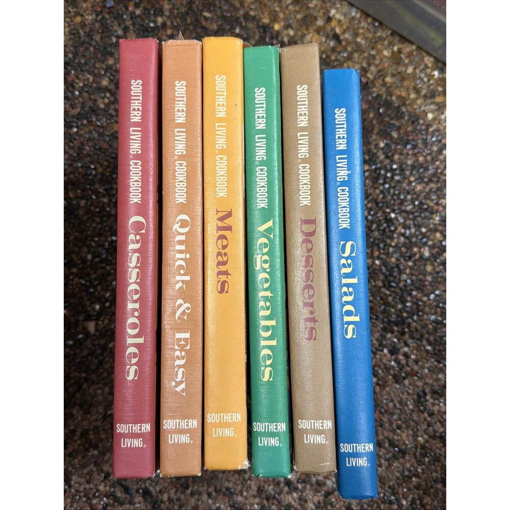 Southern Living Cookbooks Set‎ of Six